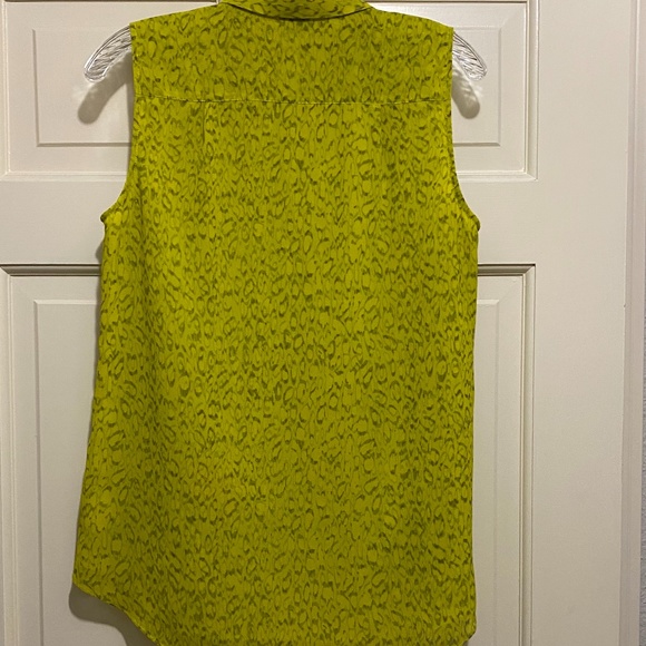 CAbi Lime Ruffle Blouse - Picture 5 of 5